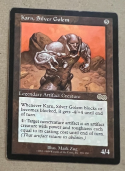 Karn, Silver Golem - Urza's Saga - MTG - Magic the Gathering - Image 1