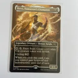 MTG: Aetherdrift - Basri, Tomorrow’s Champion - Rare - 0355 NM - Image 1