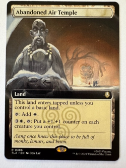 Magic (mtg): Abandoned Air Temple (Extended Art) Avatar: The Last Airbender - Image 1