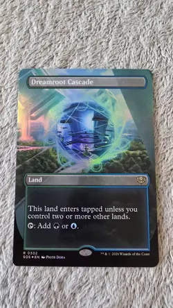 ~ Dreamroot Cascade Borderless Secrets of Strixhaven Foil 302 - Image 1