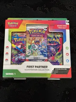 Pokemon TCG First Partner Pack Illustration Collection Sealed Box - Image 1