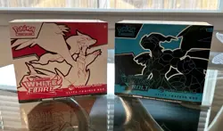 Both Black Bolt and White Flare POKEMON CENTER ETB Elite Trainer Box SEALED - Image 1