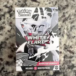 Pokemon TCG Scarlet & Violet—White Flare Booster Bundle 6 Packs English 6 - Image 1