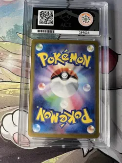 ACE 9 Pokemon Glaceon 206/187 SAR Terastal Festival SV8a Japanese Matching Label - Image 2