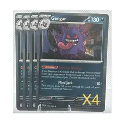 4x Gengar 050/088 Perfect Order PLAYSET x4 - Pokemon TCG (EN) - Image 1