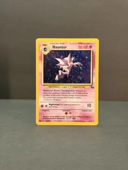 Haunter 6/62 Unlimited Holo Rare - Pokemon Fossil Set LP - Image 4