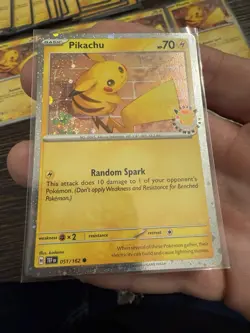 Pikachu 051/162 2026 Pokemon Day 30th Anniversary Promo Lot of 35 (7 w SWIRLS) - Image 2