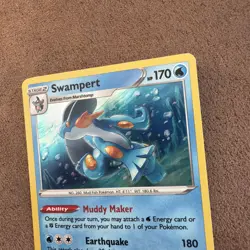 Swampert 064/264 Holo Rare Fusion Strike Pokemon Holo Near Mint - Image 2