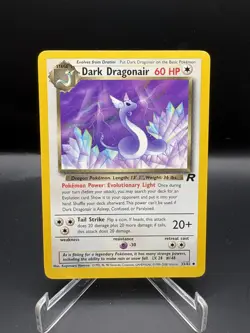 Dark Dragonair 33/82 Team Rocket Vintage WOTC Pokemon TCG LP - Image 1