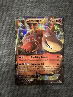 Camerupt EX 29/160 Holo NM XY Primal Clash 🔥 1 DAY SHIP! - Image 1