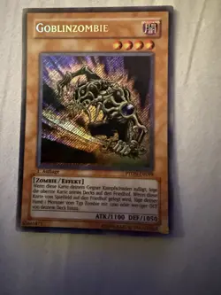 Konami Yu-Gi-Oh! Goblinzombie PTDN-DE098 1st Ed secret NM/VLP - Image 1