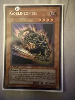 Konami Yu-Gi-Oh! Goblinzombie PTDN-DE098 1st Ed secret NM/VLP - Image 3