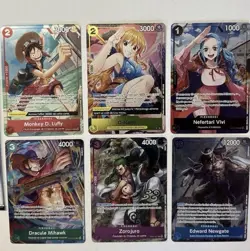 One Piece Set Promo 6 Cartes 1er Anniversaire FR NM - Image 1