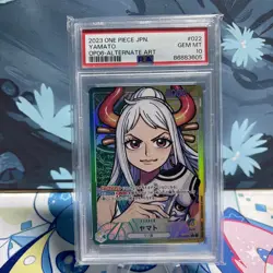 One Piece Yamato OP06-022 Japanese L Alt Art PSA 10 - Image 1