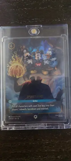 2025 Disney Lorcana Whispers in the Well Spooky Sight Enchanted 237/204 - Image 1