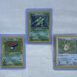 Pokemon TCG Jungle Scyther/Vileplume/Kangaskhan 3-Card Lot EN Holo 1999 - Image 1