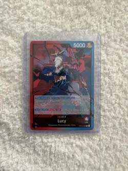 Lucy L OP15-002 English ONE PIECE Card Adventure on KAMI’s Island - NM⚠⚠ - Image 1