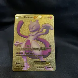 Mewtwo EX Gold Foil Card 98/99 fan art - Image 2