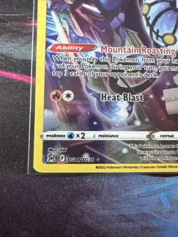 Pokemon TCG Sword & Shield Lost Origin Chandelure Ultra Rare Card TG04/TG30 - Image 5