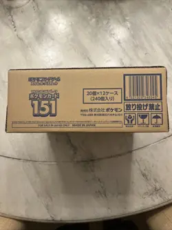 Pokemon 151 Japanese SV2a Booster Box Case x12 Sealed Boxes -US SELLER- - Image 2