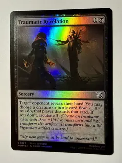 Foil Traumatic Revelation March of the Machine 127 MTG NM - Image 1