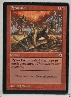 MTG Pyroclasm Portal Regular HP Magic the Gathering - Image 1