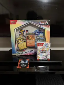 Pokemon TCG Prismatic Evolutions Booster Bundle / Poster Collection - SEALED - Image 1