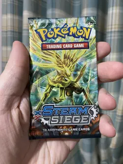 Pokemon TCG XY Steam Siege Artwork Set Of 4 Booster Packs! FACTORY SEALED! - Image 4