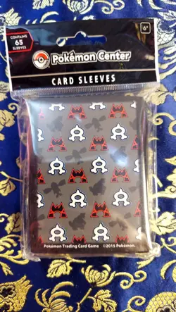 Pokemon Center Japan TCG Team Aqua & Team Magma Card Sleeves Sealed - Image 1