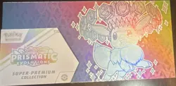 Pokemon TCG Prismatic Evolutions Super Premium Box Eevee ex PROMO & ALL CONTENTS - Image 1