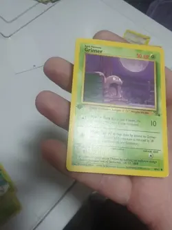 Pokemon Grimer Fossil 1st Edition 48/62 Regular Common 50 HP 1ST EDITION - Image 4