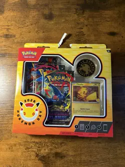 Pokemon Day 2026 Collection Box 30th Anniversary Pikachu Promo (1 Box) DAMAGED - Image 4