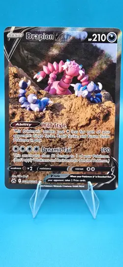 Drapion V GG49/GG70 Holo V Rare Crown Zenith Galarian Gallery Pokemon Nm/#2 - Image 1
