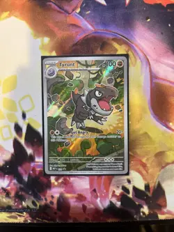 Tyrunt 070 - Pokemon TCG - Perfect Order Black Star Promo Holo - Image 1