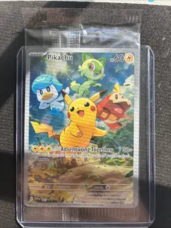 Pokemon Pikachu #027 SV Sealed Promo Paldea Evolved - Image 1