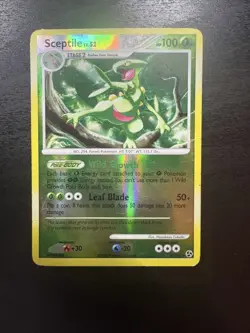 Pokemon Sceptile 8/106 Great Encounters Reverse Holo LP Diamond & Pearl 2008 - Image 1