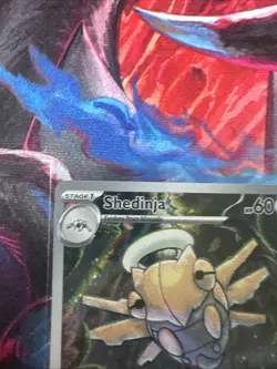 Pokemon Mega Evolution Shedinja Illustration Rare 144/132 NM - Image 3