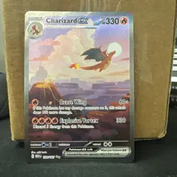 Charizard EX SV 151 Special Illust Rare 199/165 Pokemon Near Mint ships fast - Image 1