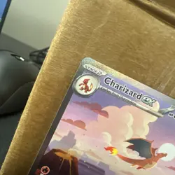 Charizard EX SV 151 Special Illust Rare 199/165 Pokemon Near Mint ships fast - Image 4