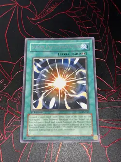 Yugioh Super Polymerization PTDN-EN046 1st Edition Phantom Darkness Rare - Image 1