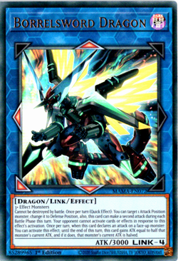 Borrelsword Dragon - MAMA-EN072 - Ultra Rare - 1st Edition - Yugioh - Image 1