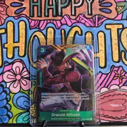 Dracule Mihawk (Illustration Box Vol.4) ST12-003 One Piece Promotion Cards Foil - Image 1