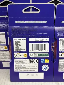 5x One Piece OP-14 Azure Sea’s Seven Sleeved Booster Packs Sealed (Lot Of 5) NEW - Image 4