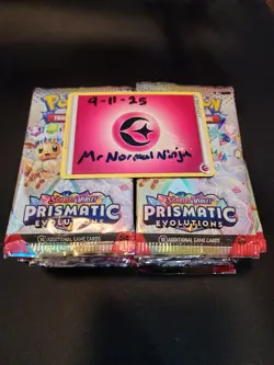 Prismatic Evolutions Lot Of 28 Packs Pokemon TCG - Image 1