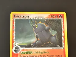 Heracross 3/101 Holo EX Dragon Frontiers Pokemon Card NM- Delta Species Rare - Image 3