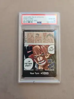 One Piece DON!! Card - OP09 Emperors in the New World English PSA 10 - Image 1