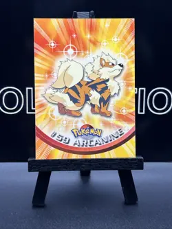 Arcanine #59 1998 Topps Pokemon TV Animation Edition Green Logo Pokemon Card - Image 2