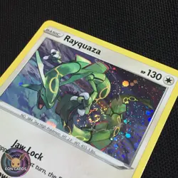 Rayquaza HOLO PROMO W/SWIRL SWSH029 (NM) Black Star PROMO Pokemon Cards A4 - Image 4