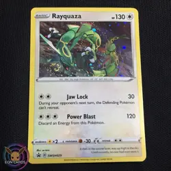 Rayquaza HOLO PROMO W/SWIRL SWSH029 (NM) Black Star PROMO Pokemon Cards A3 - Image 1