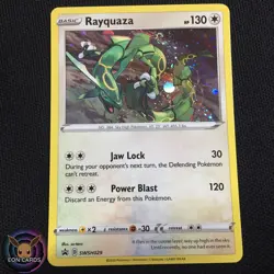 Rayquaza HOLO PROMO W/SWIRL SWSH029 (NM) Black Star PROMO Pokemon Cards A1 - Image 1
